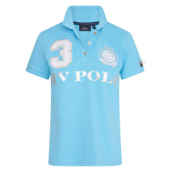 Polo Favouritas EQ HV Aqua azul