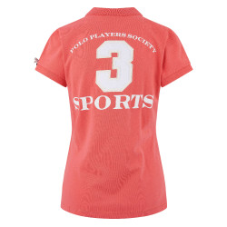 Polo Favouritas EQ HV Coral brillante Naranja