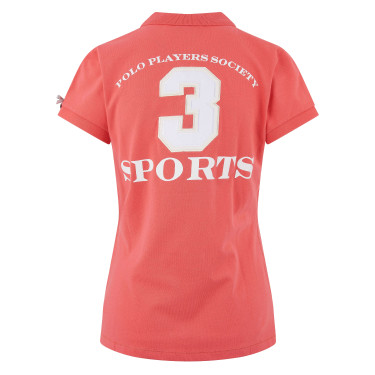 Polo Favouritas EQ HV Coral brillante Naranja