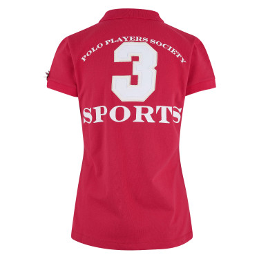 Polo Favouritas EQ HV Rubí rosa Rojo