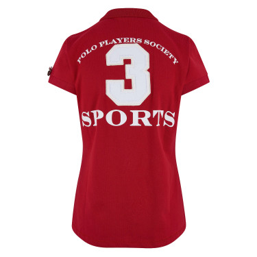 Polo Favouritas EQ HV Rojo profundo