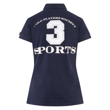 Polo Favouritas EQ HV Marino / plata Azul