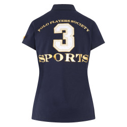 Polo Favouritas EQ HV Marino oro Azul