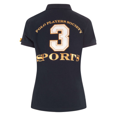 Polo Favouritas EQ HV Marino / rosa Azul