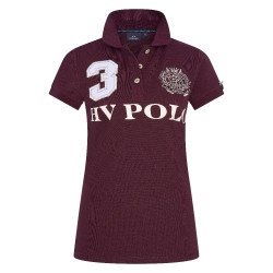 Polo Favouritas EQ HV Baya oscura Rojo