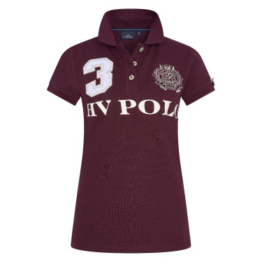 Polo Favouritas EQ HV Baya oscura Rojo