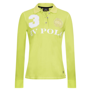 Polo Favorites Eques Polo de manga larga HV Lima Amarillo