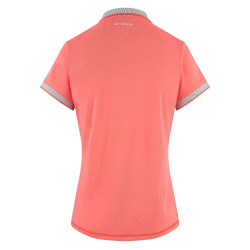 Polo Tech HV de favoritos Coral brillante Naranja Polo Tech HV de favoritos Coral brillante Naranja