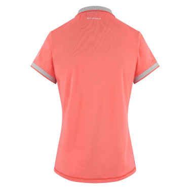 Polo Tech HV de favoritos Coral brillante Polo Tech HV de favoritos Coral brillante