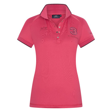 Polo Favourites Tech Luxury HV Polo Strawberry