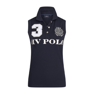 Polo sin mangas Favorites HV Polo Azul marino
