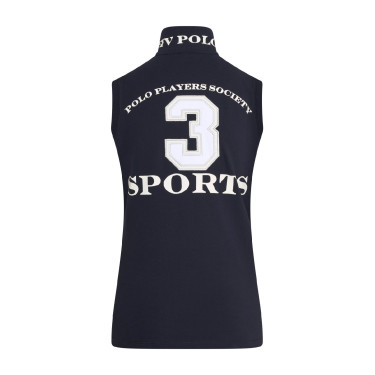 Polo sin mangas Favorites HV Polo Azul marino