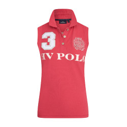 Polo sin mangas Favorites HV Polo Fresa Rojo