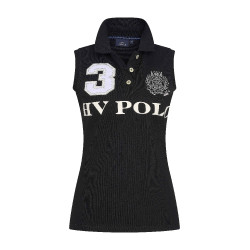 Polo sin mangas Favorites HV Polo Negro