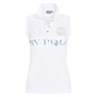 Polo sin mangas Favorites Palms HV Polo Blanco