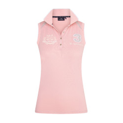 Camiseta sin mangas Favorites Tech HV Polo Rosa feliz