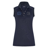 Polo sin mangas Favorites Tech Luxury HV Polo Azul marino