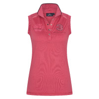 Polo sin mangas Favorites Tech Luxury HV Polo Fresa Rojo