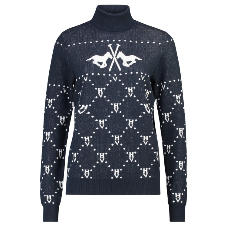 Jersey HV Polo Cecile de jacquard