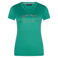 Camiseta polo Favouritas Limited tech HV Palma verde Camiseta polo Favouritas Limited tech HV Palma verde