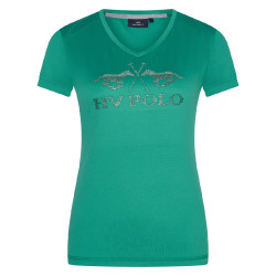 Camiseta polo Favouritas Limited tech HV Palma verde