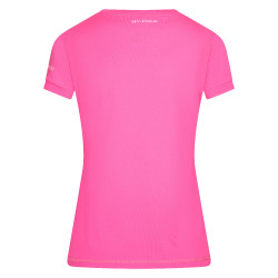 Camiseta de manga corta HV de Favoritetas Tech Fucsia neón Rosa