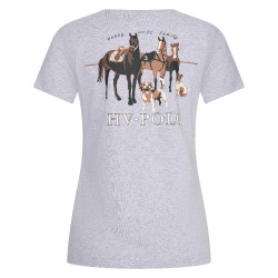 Camiseta HV Polo Polo Family Brezo gris