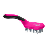 Cepillo para melena y cola de Boomerang de montar imperial Rosa