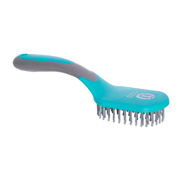 Cepillo para crines y cola Imperial Riding Boomerang Jade Azul
