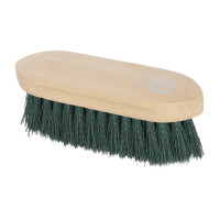 Cepillo de nylon duro Imperial Riding Dandy con dorso de madera barnizada Verde bosque