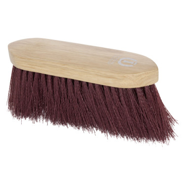 Cepillo largo de nailon duro Imperial Riding Dandy con dorso de madera en v