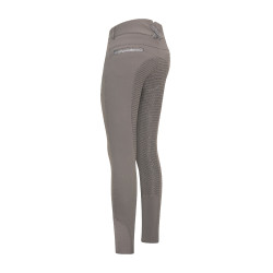 Pantalón de montar Imperial Riding El Capone cintura alta FullGrip Gris oscuro