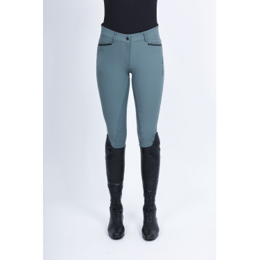 Pantalón de montar Imperial Riding El Capone cintura alta FullGrip Sabio oscuro Azul