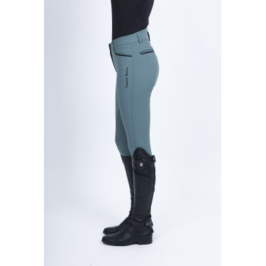 Pantalón de montar Imperial Riding El Capone cintura alta FullGrip Sabio oscuro Azul