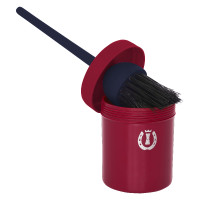 Cepillo para engrasar Imperial Riding Hoof con bote Tango Rojo