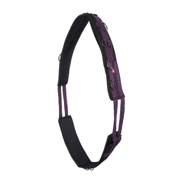 Cinchuelo de trabajo de nylon adicional Imperial Riding Deluxe Mora Burdeos