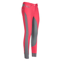 Pantalón de montar mujer Euro-Star Laureta FullGrip Lichi