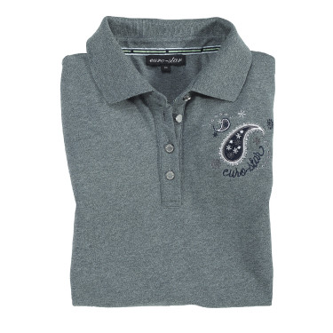 Polo Euro-Star ESPaula Mezcla gris