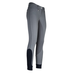Pantalón de montar mujer Euro-Star Energy Slim FullGrip Titanio Gris