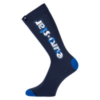 Calcetines técnicos de cuadros Euro-Star Azul marino Calcetines técnicos de cuadros Euro-Star Azul marino