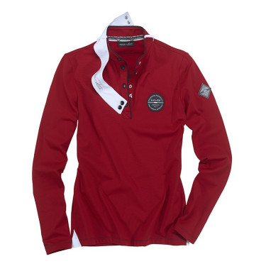 Camiseta competición Euro-Star Petra Beaujolais Rojo