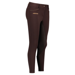 Pantalón de montar mujer Euro-Star Arion FullGrip Grano de café Marrón Pantalón de montar mujer Euro-Star Arion FullGrip Grano de café Marrón