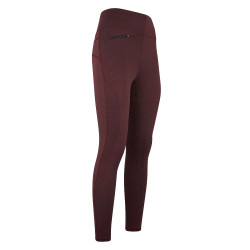 Leggings de equitación para niños Euro-Star Dietse FullGrip Ciruela Violeta