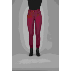 Pantalón de montar Euro-Star Sera FullGrip Ciruela Violeta