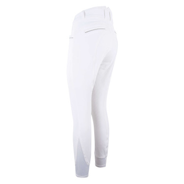 Pantalones de montar para niños Euro-Star Sera FullGrip Blanco