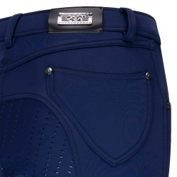 Pantalón de montar Euro-Star Xantippe Fullgrip Azul Patriote