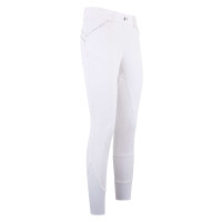 Pantalón de montar Euro-Star Elodie Diamond FullGrip Blanco