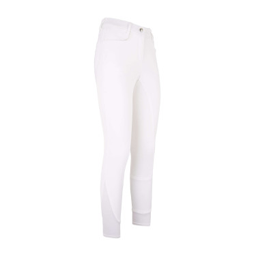 Pantalón de montar Euro-Star Evita FullGrip Blanco