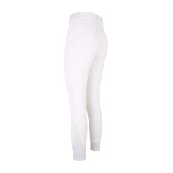 Pantalón de montar Euro-Star Evita FullGrip Blanco