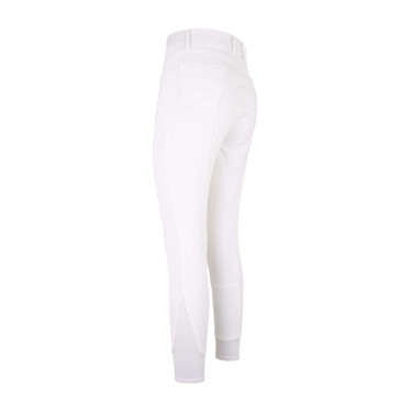Pantalón de montar Euro-Star Evita FullGrip Blanco